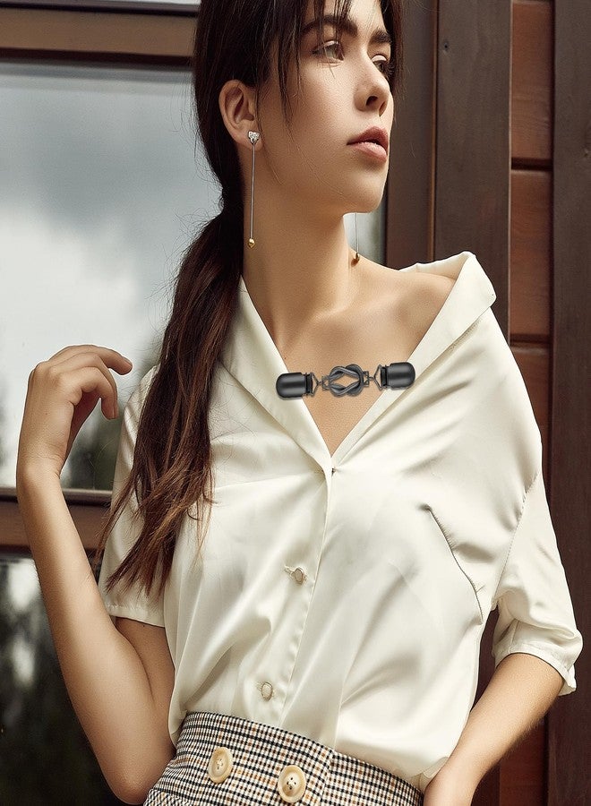 Aeaocvo 6 Pcs Elegant Waist Cincher Clip Set, Cinch Clips for Women Clothing, Dress Clips Back Cinch, Clothes Tightener Clip for Sweaters, Shawls, Pants, Shawl and More - Image 5